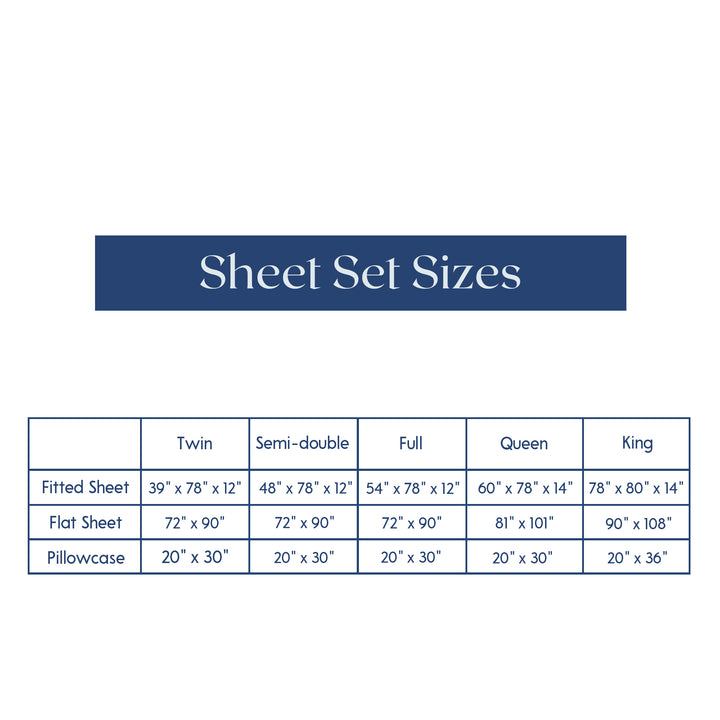 Soft Sewn Bed Sheet (King) - Fully Garterized, Silky Soft Microfiber