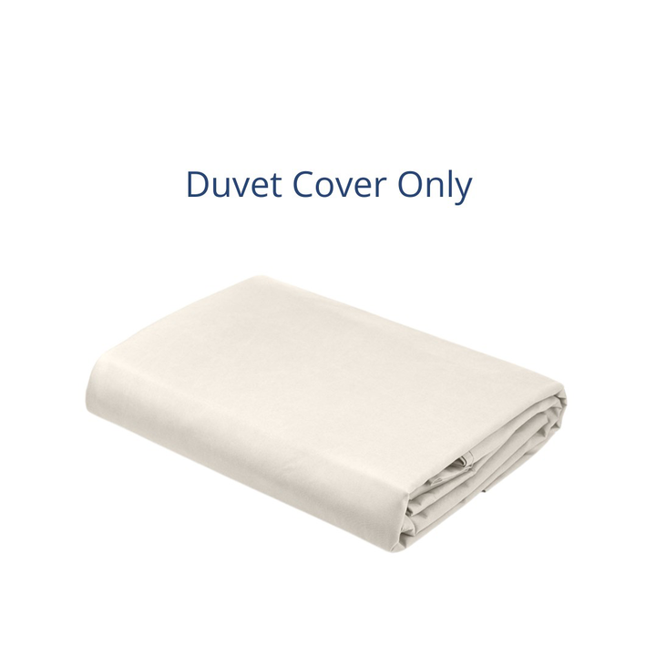 Soft Sewn Duvet Cover Set (Queen) - Zipper Closure, Silky Soft Microfiber